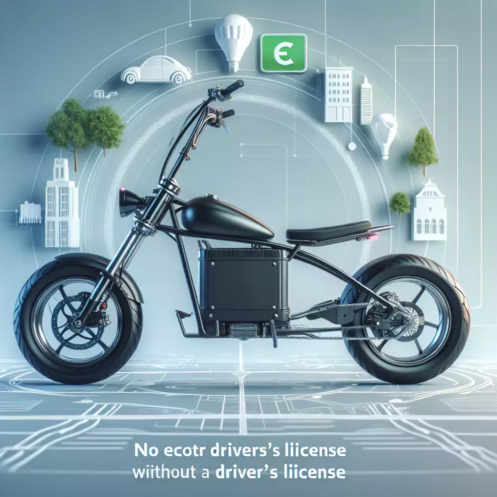 Elektro Chopper Bez Řidičáku