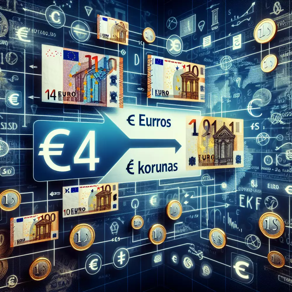 14 eur to czk